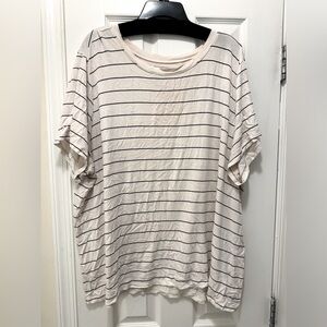 Torrid striped plus size tee